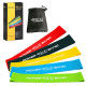Резинка для фітнесу та спорту 4FIZJO (стрічка-еспандер) Mini Power Band 1-20 кг 5 шт 4FJ1110 (P-5907222931110)