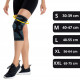 Фиксатор (бандаж) для колена 4FIZJO 1 шт 4FJ0451 Size XXL (P-5907739318176)