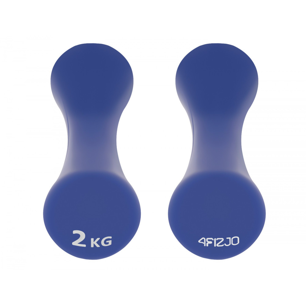 Гантелі вінілові 4FIZJO 2 x 2 кг 4FJ0192 (P-5907739312020)