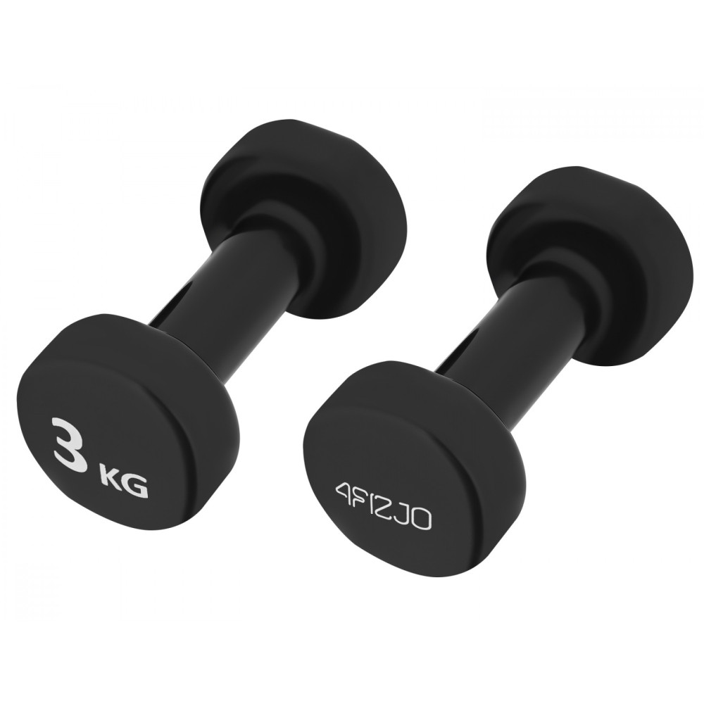 Гантелі вінілові 4FIZJO 2 x 3 кг 4FJ0194 (P-5907739311986)