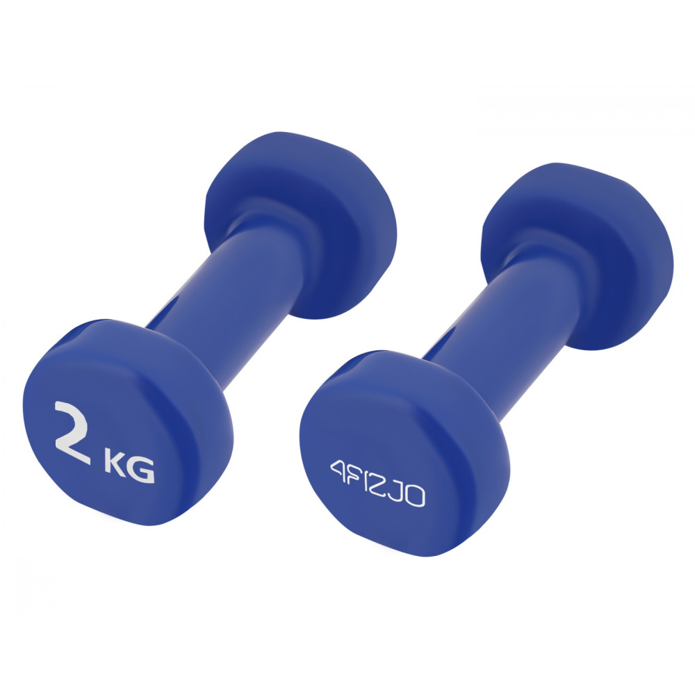 Гантелі вінілові 4FIZJO 2 x 2 кг 4FJ0195 (P-5907739311979)