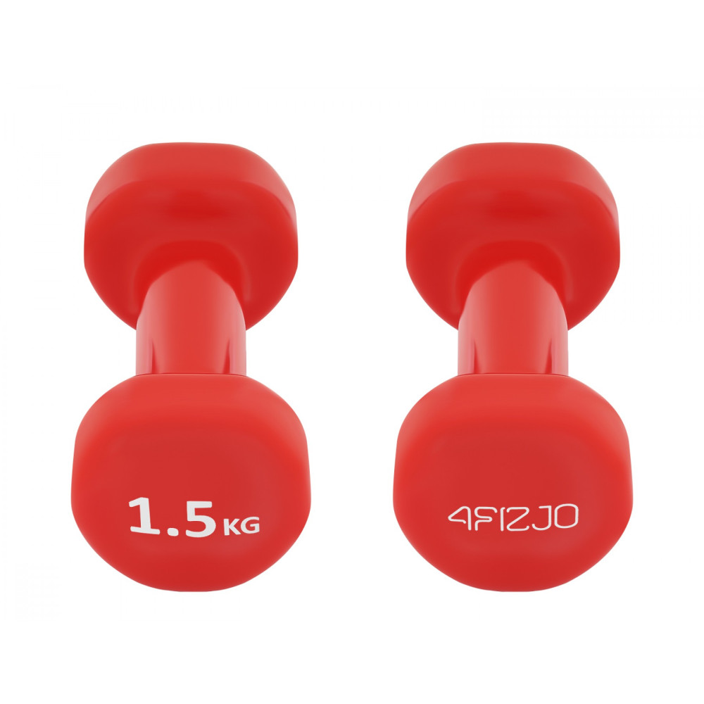 Гантелі вінілові 4FIZJO 2 x 1.5 кг 4FJ0196