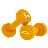 Гантели виниловые 4FIZJO 2 x 5 кг 4FJ0210 (P-5907739312808)