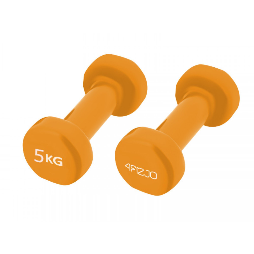 Гантелі вінілові 4FIZJO 2 x 5 кг 4FJ0210 (P-5907739312808)