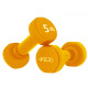 Гантелі вінілові 4FIZJO 2 x 5 кг 4FJ0210 (P-5907739312808)