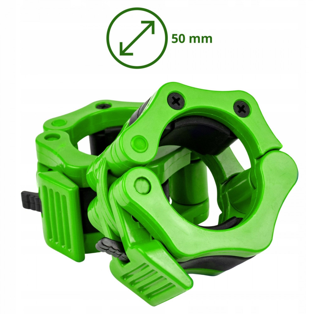Замки для олімпійського грифа 4FIZJO Quick Release 50 мм 2 шт 4FJ0521 (P-5907739317391)