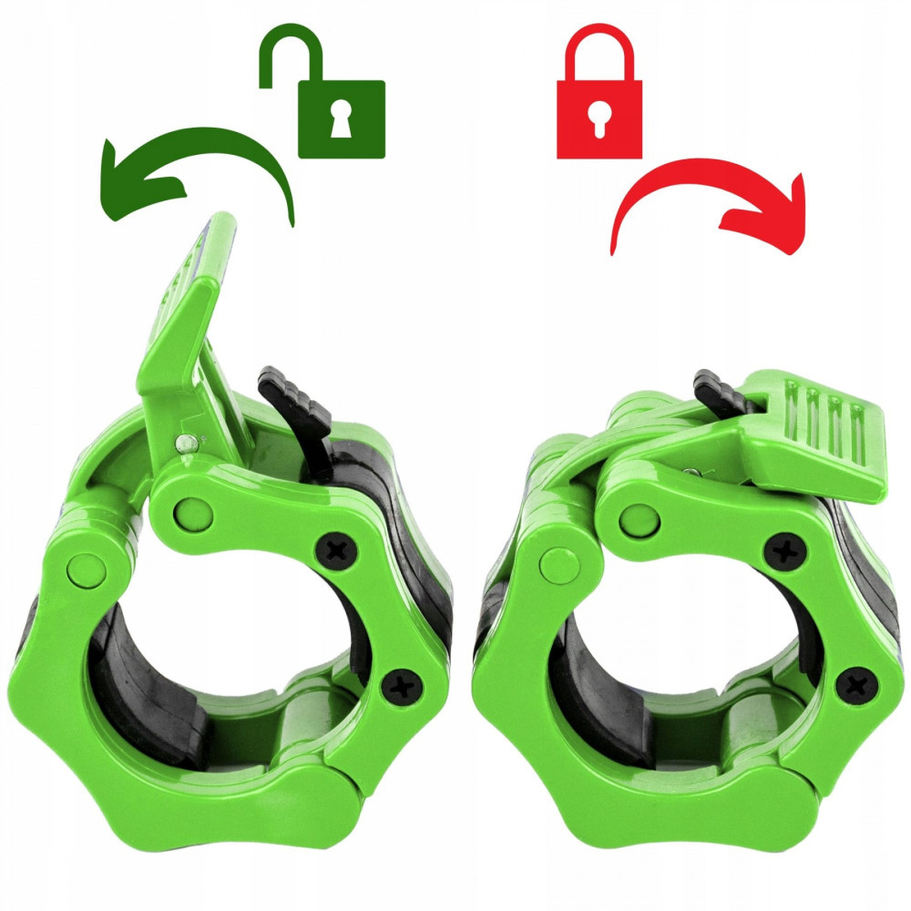 Замки для олімпійського грифа 4FIZJO Quick Release 50 мм 2 шт 4FJ0521 (P-5907739317391)