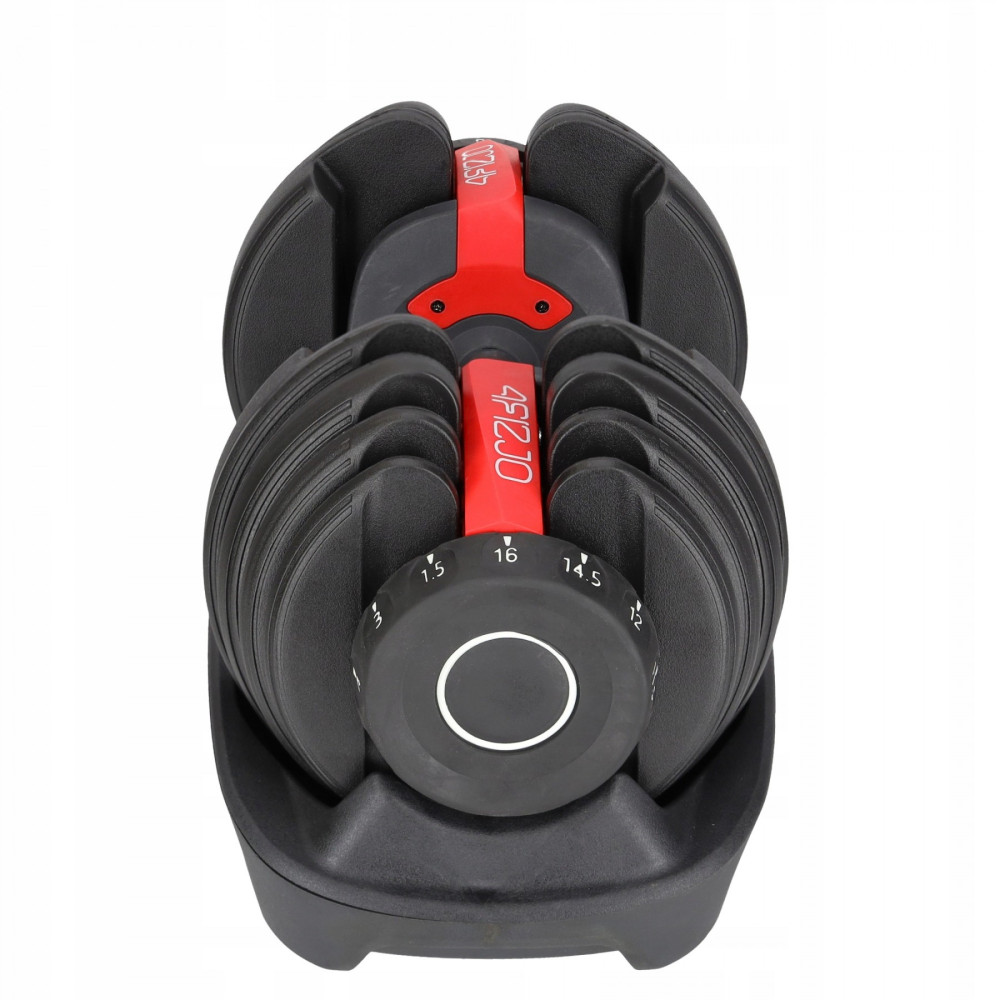 Гантель з регульованою вагою 4FIZJO Premium 1.5-16 кг 4FJ0574 (P-5907739319197)