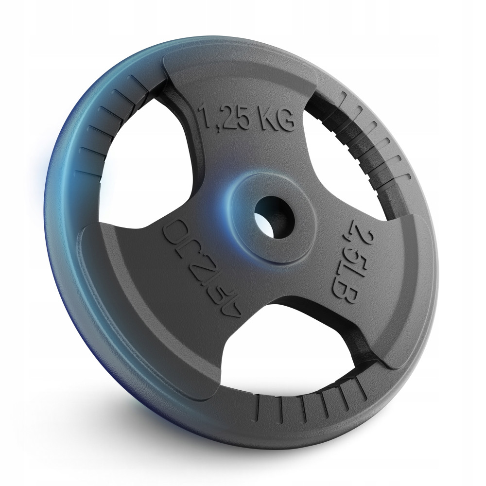 Диск металлический 4FIZJO 2 x 1.25 кг 26 мм Black (P-5905973401357)
