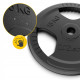 Диск металевий 4FIZJO 2 x 15 кг 26 мм Black (P-5905973401371)