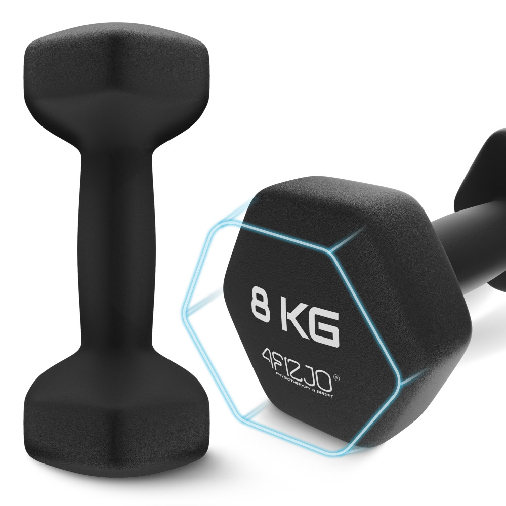 Гантелі вінілові 4FIZJO Classic 2 x 8 кг (P-5905973403214)