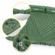 Килимок (каремат) надувний Mountain Goat 200 x 120 x 7 см двомісний з вбудованим насосом Navy Green (P-5905973403573)