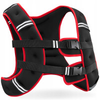 Жилет-обтяжувач для тренувань 4FIZJO 5 кг Black/Red (P-5905973402156)