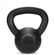 Гиря металлическая 4FIZJO 8 кг Black (P-5907739319821)