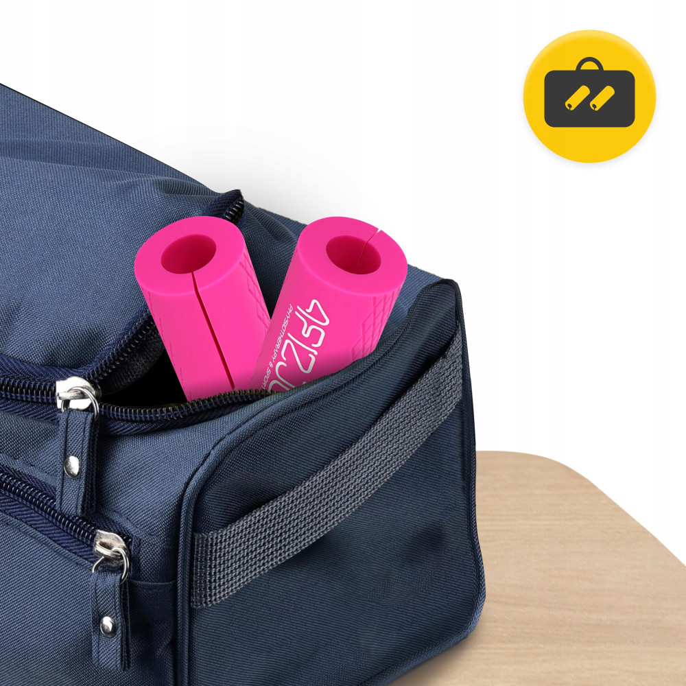 Розширювальні накладки на гриф 4FIZJO Fat Grip 2 шт силіконові Pink (P-5905973404334)