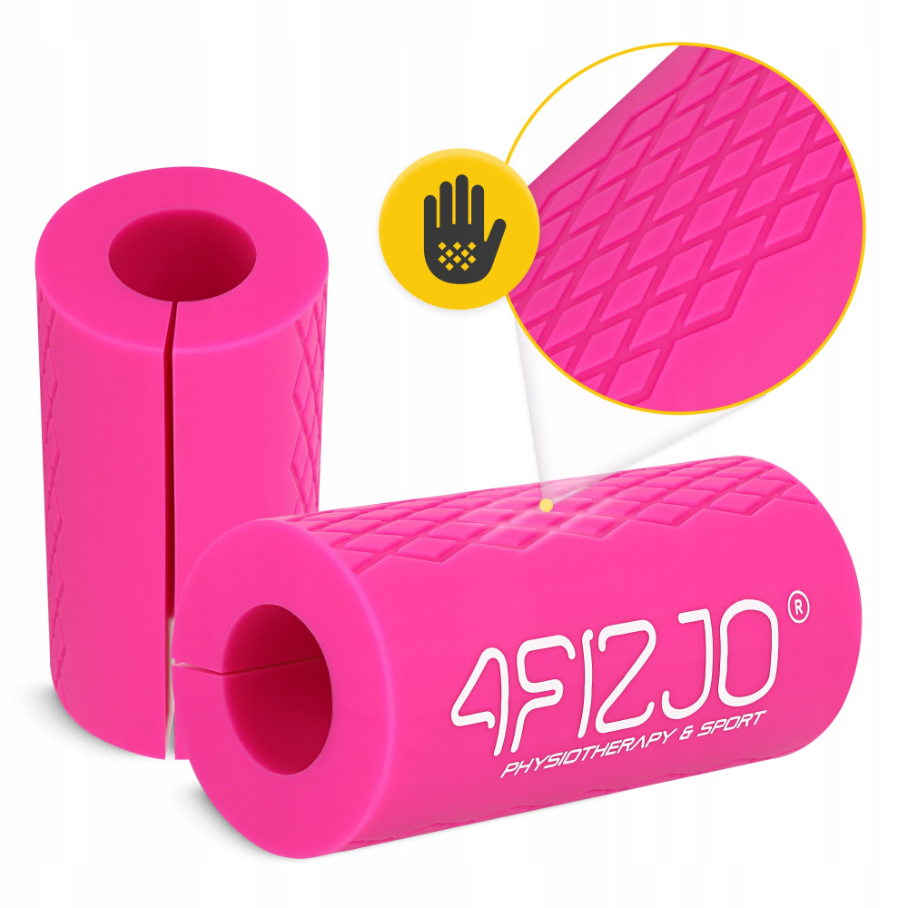 Розширювальні накладки на гриф 4FIZJO Fat Grip 2 шт силіконові Pink (P-5905973404334)