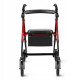 Роллер для ходьбы 4FIZJO складной, с сумкой Black/Red (P-5905973406901)