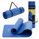 Килимок (мат) спортивний 4FIZJO NBR 1 см для йоги та фітнесу Blue 4FJ0014 (P-5907222931028)