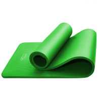 Килимок (мат) спортивний 4FIZJO NBR 1 см для йоги та фітнесу Green 4FJ0017
