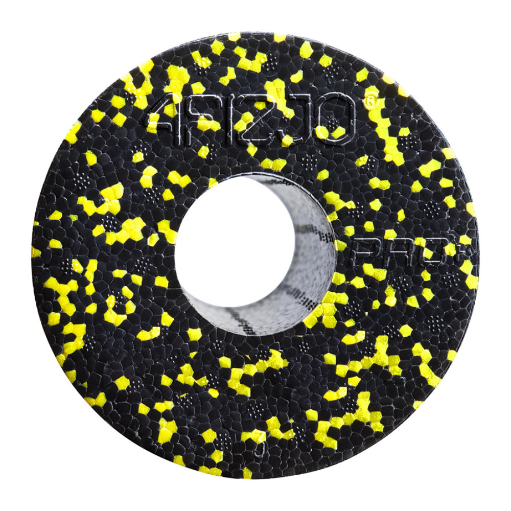 Масажний ролик 4FIZJO EPP PRO+ 33 x 14 см (валик, ролер) гладкий 4FJ0055 Black/Yellow (P-5907222931431)