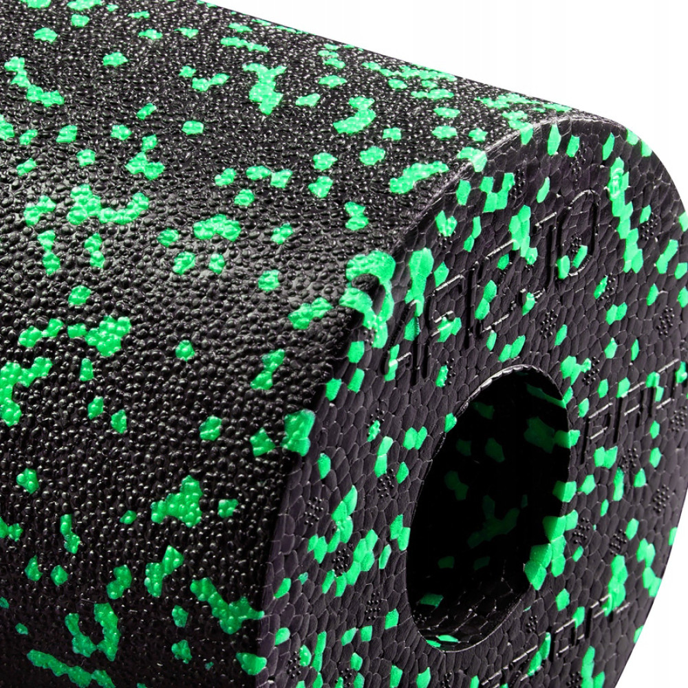 Масажний ролик 4FIZJO EPP PRO+ 45 x 14.5 см (валик, ролер) гладкий 4FJ0088 Black/Green (P-5907739310590)
