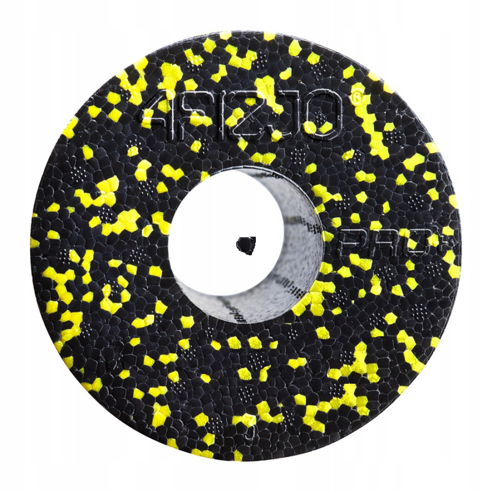Массажный ролик 4FIZJO EPP PRO+ 45 x 14.5 см (валик, роллер) гладкий 4FJ0089 Black/Yellow (P-5907739310583)