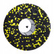 Массажный ролик 4FIZJO EPP PRO+ 45 x 14.5 см (валик, роллер) гладкий 4FJ0089 Black/Yellow (P-5907739310583)