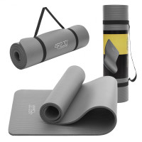 Коврик (мат) для йоги та фітнесу 4FIZJO NBR 1.5 см Grey 4FJ0144 (P-5907739311214)