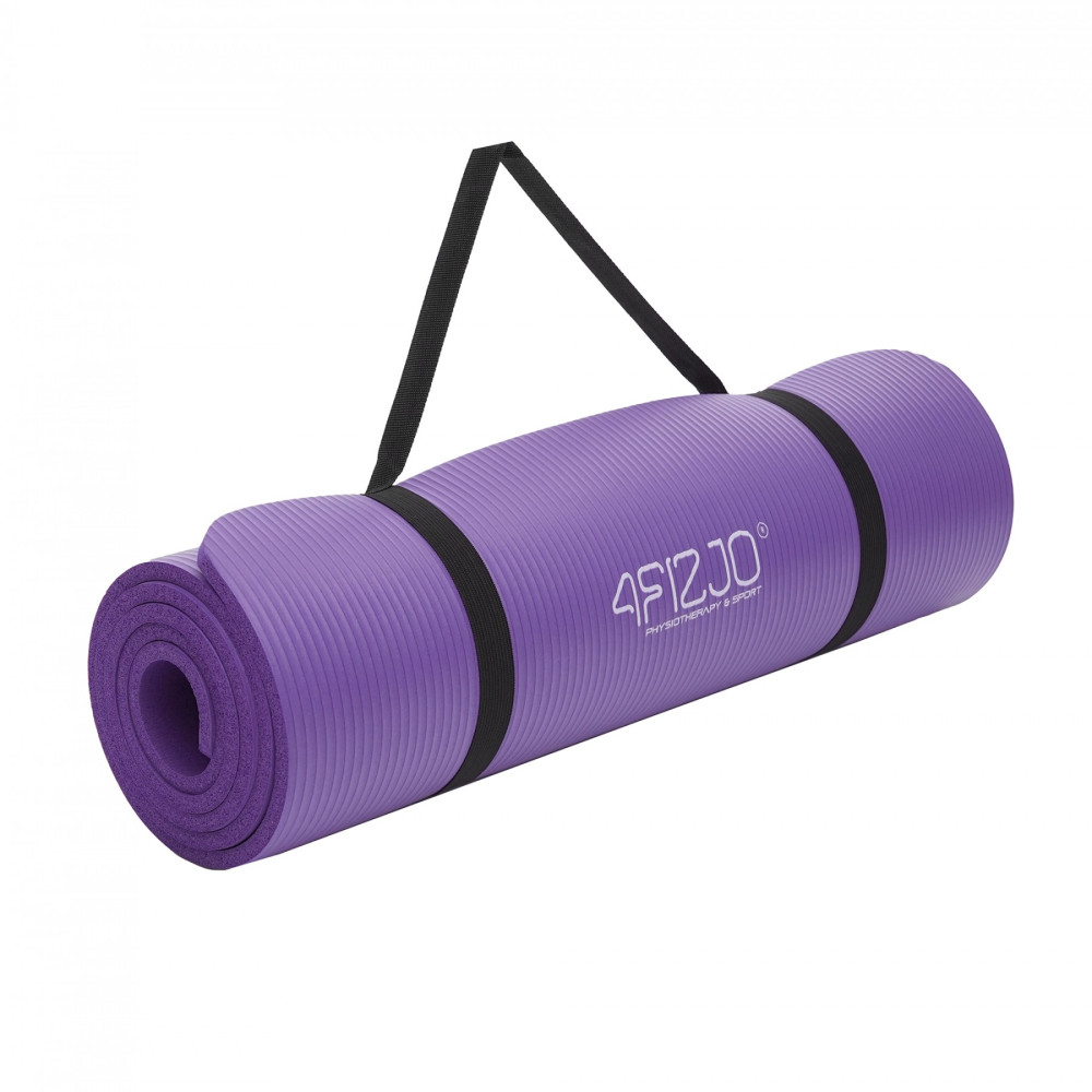 Коврик (мат) для йоги та фітнесу 4FIZJO NBR 1.5 см Violet 4FJ0151 (P-5907739311542)