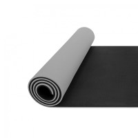 Коврик (мат) для йоги и фитнеса 4FIZJO TPE 1 см Grey/Black 4FJ0203 (P-5907739311931)
