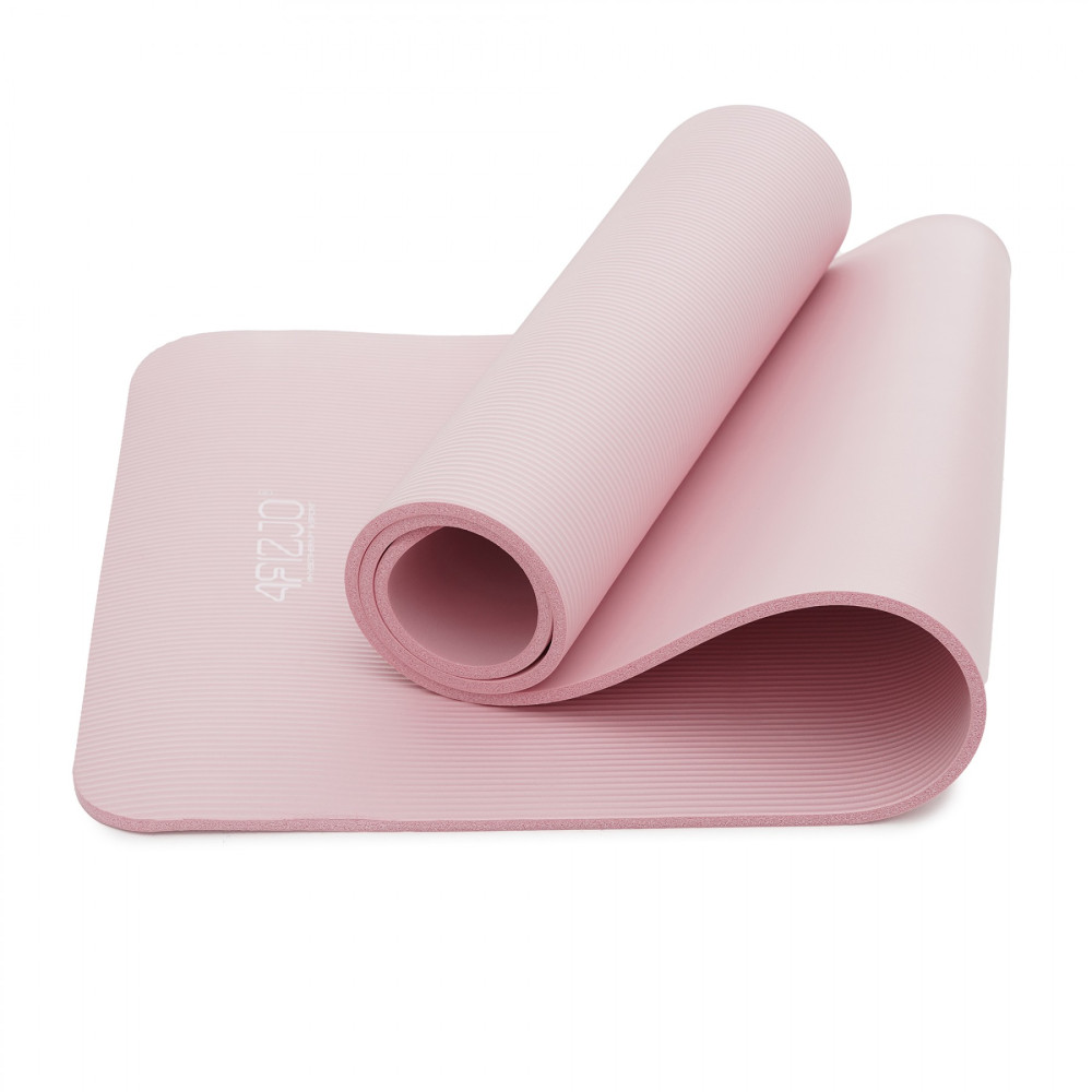 Килимок (мат) спортивний 4FIZJO NBR 180 x 60 x 1 см для йоги та фітнесу 4FJ0372 Pink (P-5907739317001)