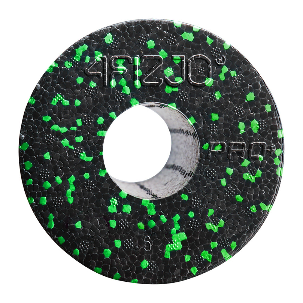 Массажный ролик 4FIZJO EPP PRO+ 33 x 14 см (валик, роллер) гладкий 4FJ1424 Black/Green (P-5907222931424)