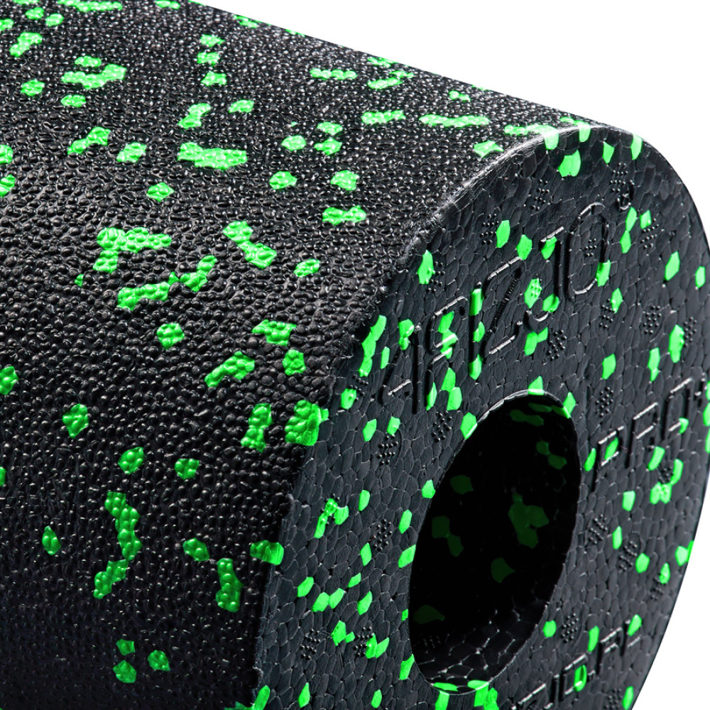 Массажный ролик 4FIZJO EPP PRO+ 33 x 14 см (валик, роллер) гладкий 4FJ1424 Black/Green (P-5907222931424)