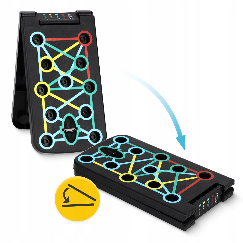 Упори (дошка) для віджимань зі змінним хватом 4FIZJO Push-up Board (P-5907739312785)