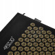 Килимок акупунктурний 4FIZJO Eco Mat XL Аплікатор Кузнєцова з подушкою 110 x 42 см 4FJ0383 Black/Gold (P-5907739313843)