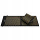 Килимок акупунктурний 4FIZJO Eco Mat XL Аплікатор Кузнєцова з подушкою 110 x 42 см 4FJ0383 Black/Gold (P-5907739313843)