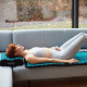 Килимок акупунктурний 4FIZJO Eco Mat XL Аплікатор Кузнєцова з подушкою 110 x 42 см 4FJ0384 Black/Blue (P-5907739313874)
