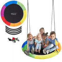 Гойдалка-гніздо кругла 4FIZJO XXL 120 см 4FJ0598 (P-5907739316660)