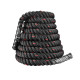 Канат тренувальний 4FIZJO Battle Rope 9 м для кросфіту Black (P-5907739312242)
