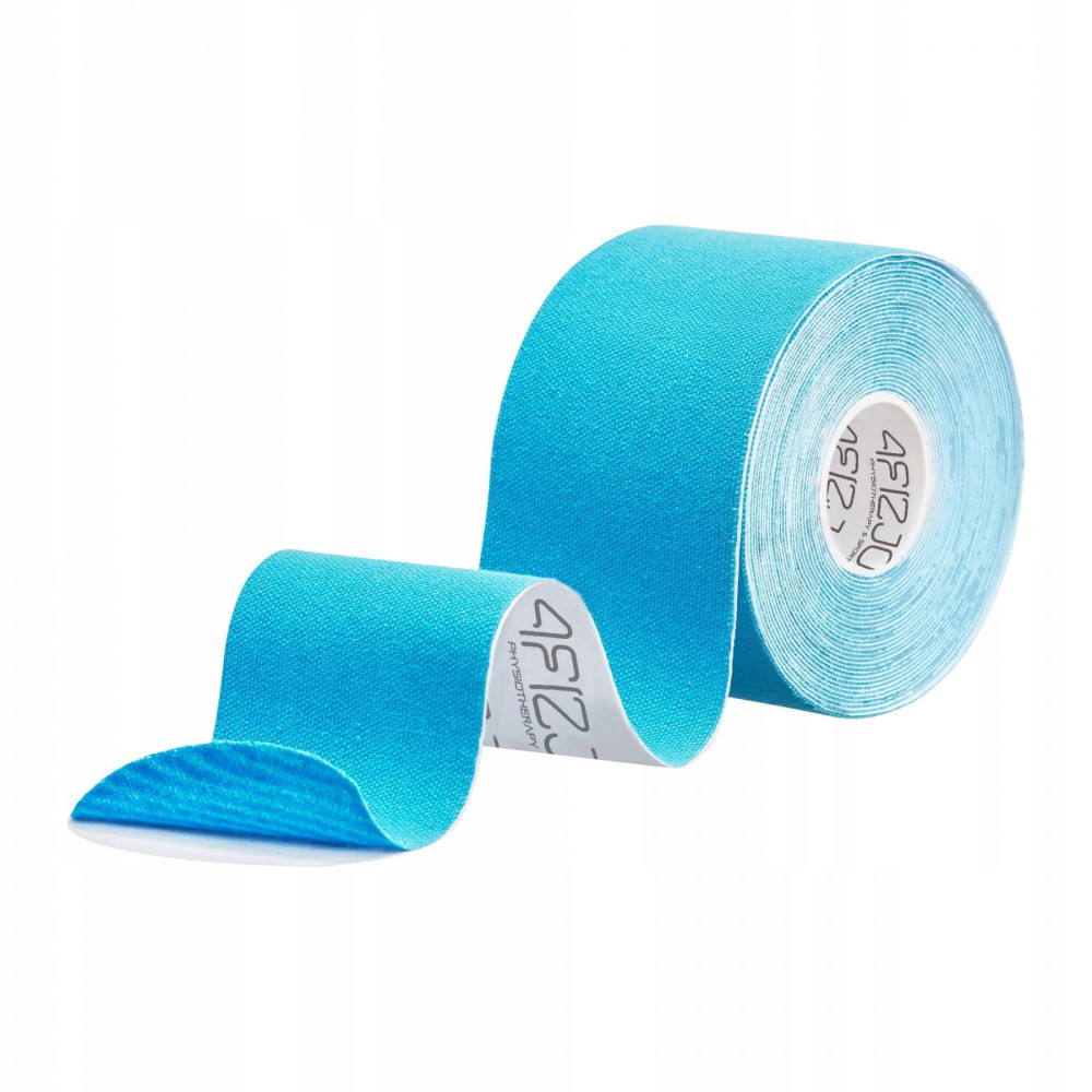 Лента кинезиологическая (кинезио тейп) 4FIZJO 5 см x 5 м 4FJ0538 Sky Blue (P-5907739315991)