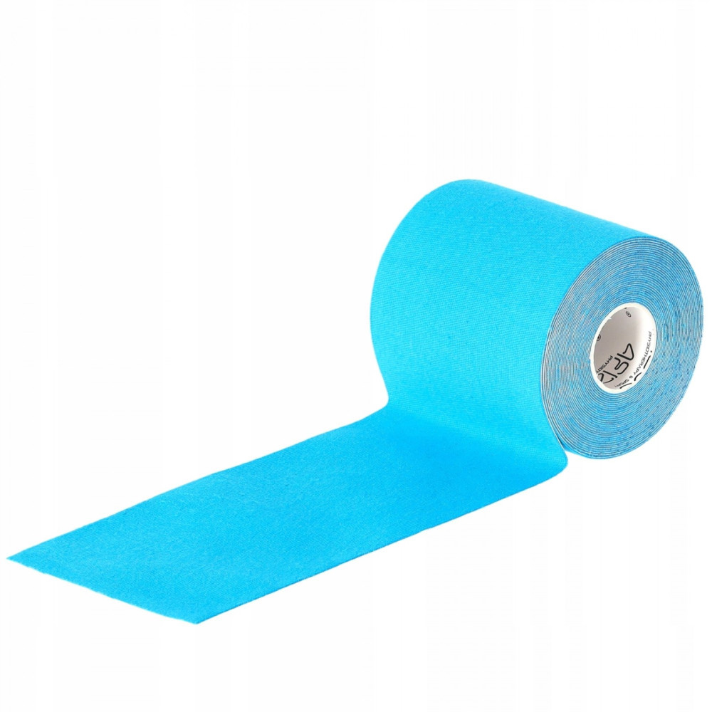Лента кинезиологическая (кинезио тейп) 4FIZJO 7.5 см x 5 м 4FJ0548 Sky Blue (P-5907739318909)