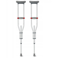 Костыли ортопедические 4FIZJO MED 2 шт подмышечные, регулируемые Grey (P-5905973406505)