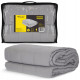 Одеяло тяжелое (утяжеленное) 4FIZJO 9 кг 150 x 200 см Grey (P-5907739319807)