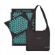 Килимок акупунктурний з подушкою 4FIZJO Eco Mat Аплікатор Кузнєцова 4FJ0421 Black/Blue (P-5907739316684)