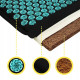 Килимок акупунктурний з подушкою 4FIZJO Eco Mat Аплікатор Кузнєцова 4FJ0421 Black/Blue (P-5907739316684)