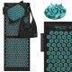 Килимок акупунктурний з подушкою 4FIZJO Eco Mat XL Аплікатор Кузнєцова 4FJ0514 Black/Blue (P-5907739317452)