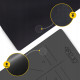 Килимок (мат) спортивний 4FIZJO PU 183 x 68 x 0.4 см для йоги та фітнесу 4FJ0587 Black (P-5907739319531)