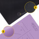 Килимок (мат) спортивний 4FIZJO PU 183 x 68 x 0.4 см для йоги та фітнесу 4FJ0589 Violet (P-5907739319548)