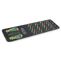 Килимок ортопедичний 4FIZJO 120 x 35 см з каменями для масажу ніг Black (P-5905973403160)
