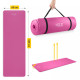 Килимок (мат) спортивний 4FIZJO NBR 180 x 60 x 1.5 см для йоги та фітнесу Pink (P-5905973405669)